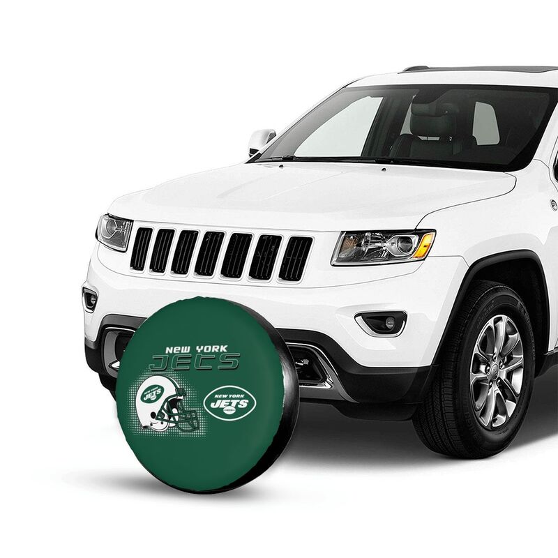 New York Jets Print car tire protection cover car spare tire dust protection covers