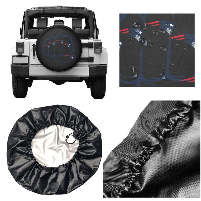 New England Patriots Print tire protection cover car spare tire dust protection covers
