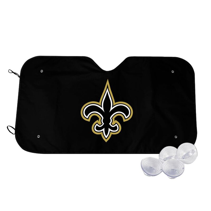 New Orleans Saints 2 Printed car windshield sunshade (multi size)  front windshield sunshade