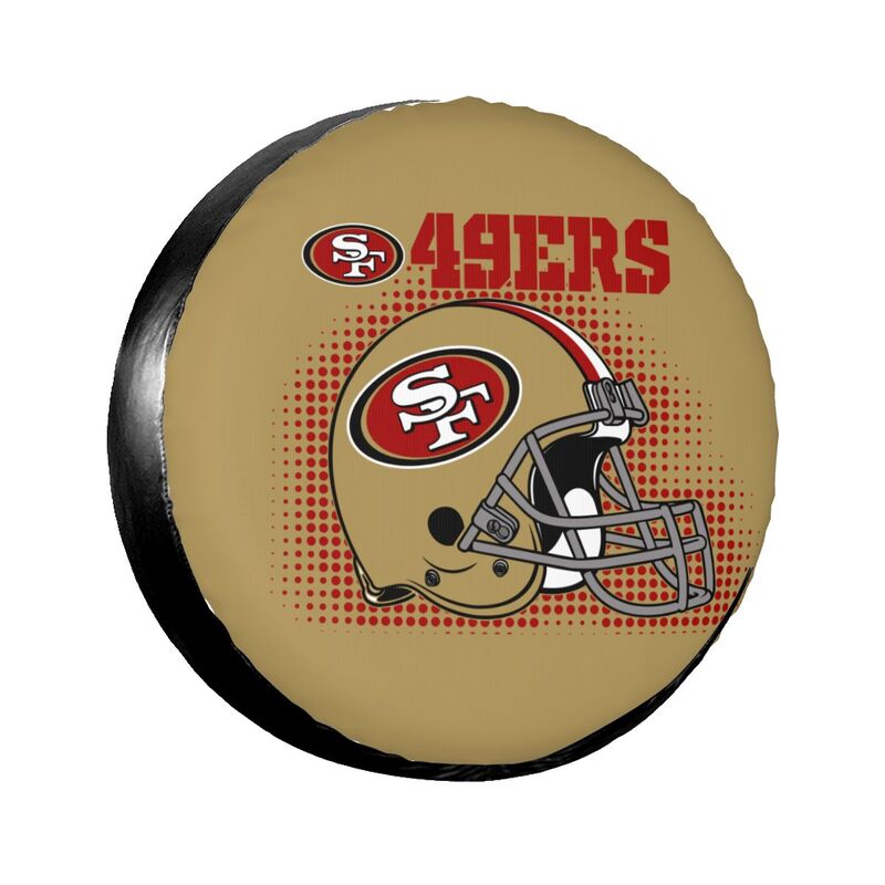 San Francisco 49ers Printed tire protection cover car sun protection tire protection cover