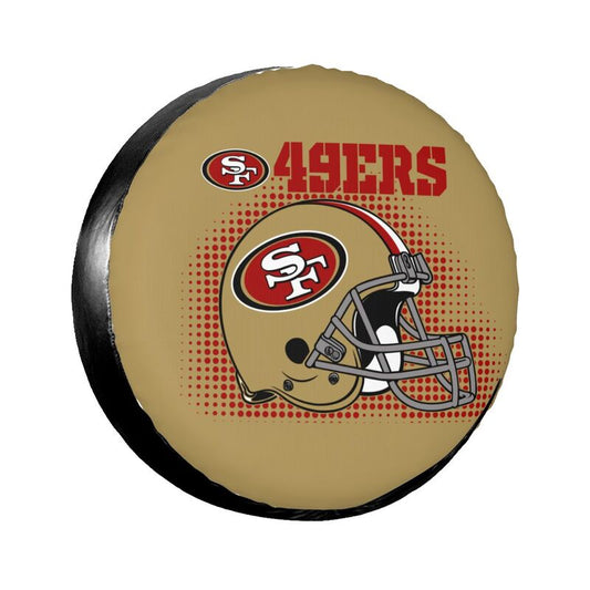 San Francisco 49ers Printed tire protection cover car sun protection tire protection cover