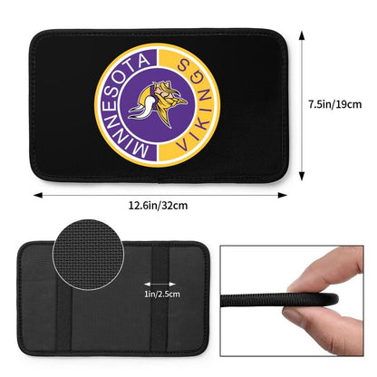 Minnesota Vikings print car armrest protective cover Car center console armrest pad