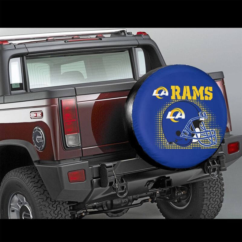 Los Angeles Rams Printed tire protection cover car sun protection tire protection cover