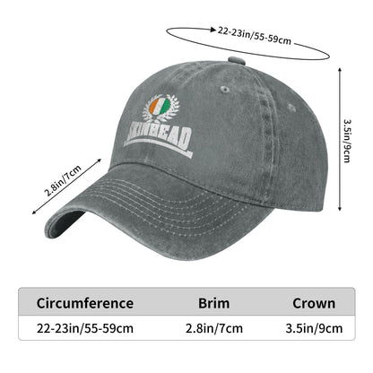 Irish Skinhead Printed unisex baseball cap adjustable cap outdoor sun hats trucker hat