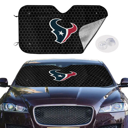 Houston Texans Printed is suitable front Car windshield sunshades Car windshield sunshades