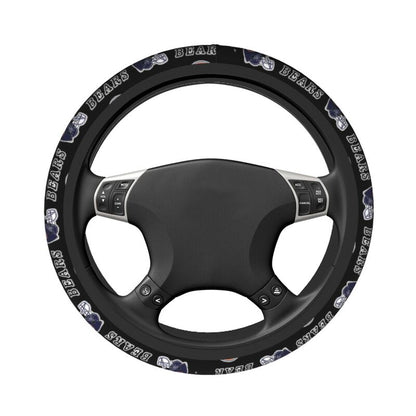 Chicago Bears 5 Printed car protective cover elastic steering wheel cover