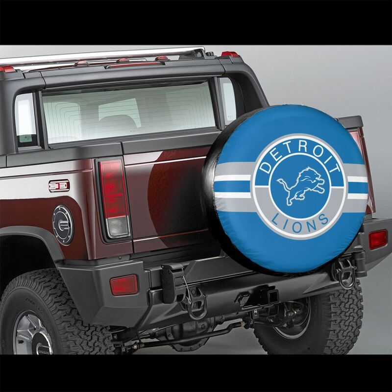 Detroit Lions Print tire protection cover car sun protection tire protection cover