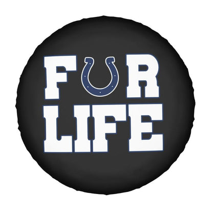 Indianapolis Colts Printing tire protection cover car spare tire dust protection cover