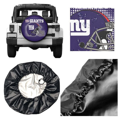 New York Giants Printed tire protection cover car sun protection tire protection cover
