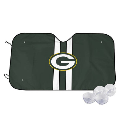 Green Bay Packers Print suitable for front Car windshield sunshades Car windshield sunshades