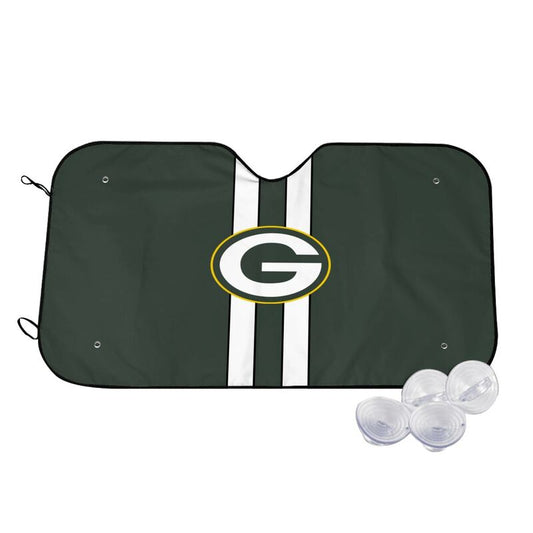 Green Bay Packers Print suitable for front Car windshield sunshades Car windshield sunshades