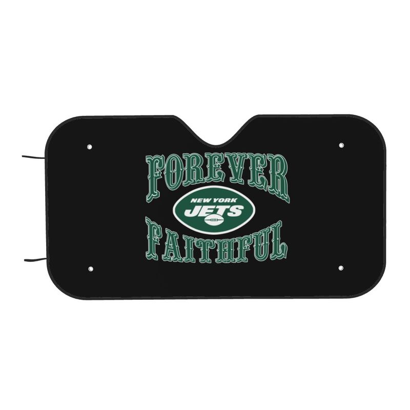 New York Jets Printing car multi size front windshield sunshade car windshield sunshade