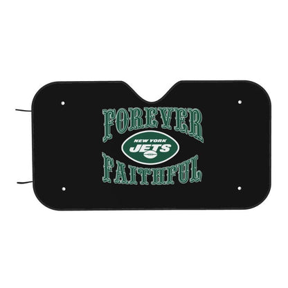 New York Jets Printing car multi size front windshield sunshade car windshield sunshade