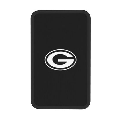 Car armrest box pad Green Bay Packers 1 Printed center armrest box pad protective pad