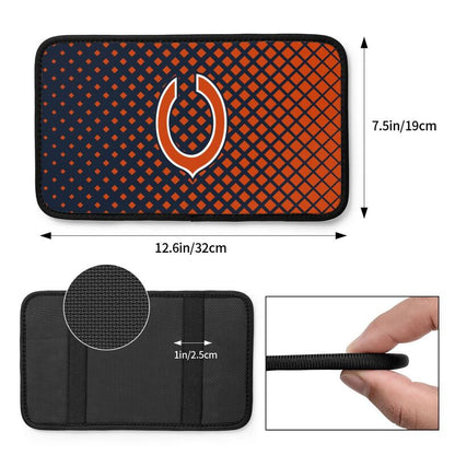 Chicago Bears Car handrail box cushion Personalized printed car armrest cover