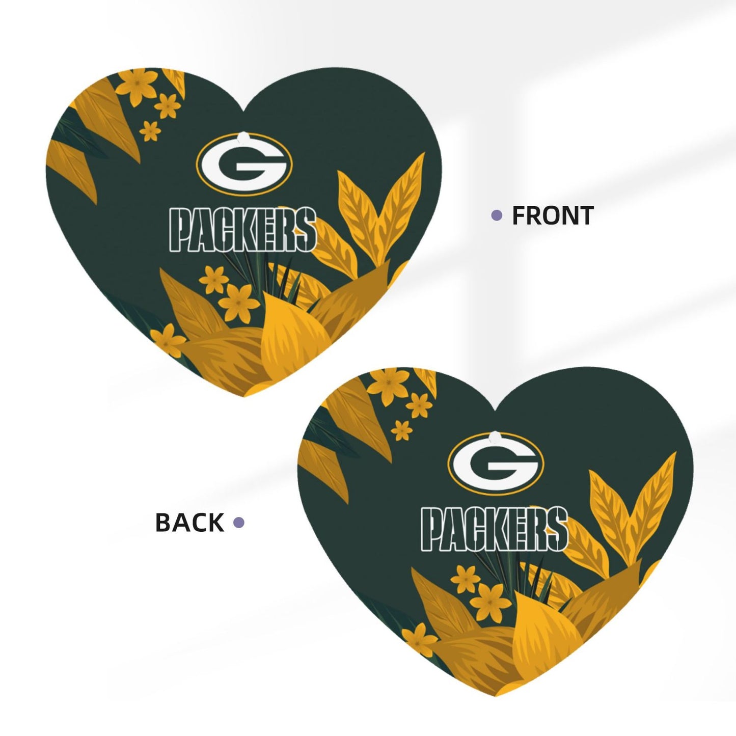4pcs- Green Bay Packers car aromatherapy tablets Car Air Fresheners Cards Set