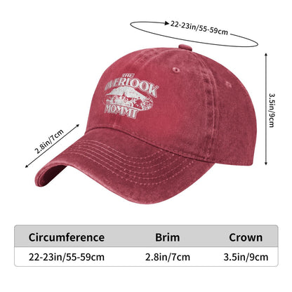 THE OMERIOOK MOMMT Printed unisex baseball cap adjustable cap outdoor sun hats trucker hat