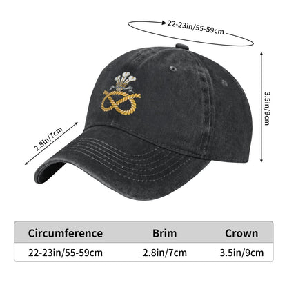 Staffordshire Regiment British Army Badges Printed unisex baseball cap adjustable cap outdoor trucker hat veterans Gifts