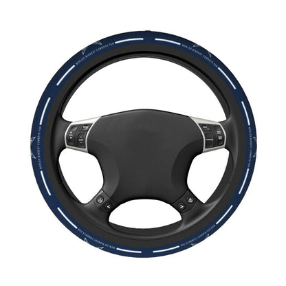 Dallas Cowboys 5 Printed elastic steering wheel cover anti slip breathable