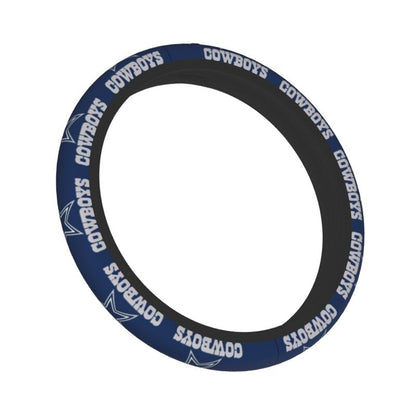 Dallas Cowboys Printed elastic steering wheel cover breathable protective cover