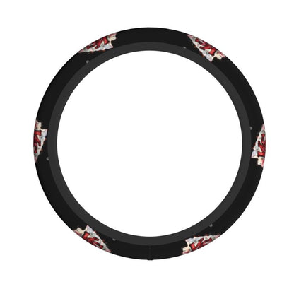 Kansas City Chiefs 1 Printed car anti-skid cover elastic steering wheel cover