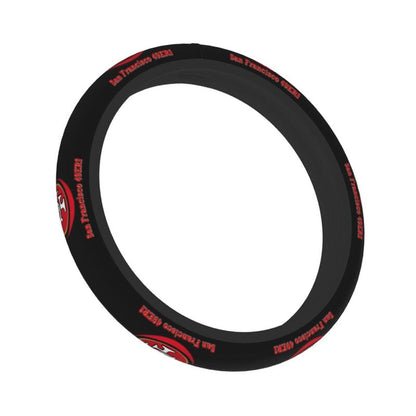 San Francisco 49ers Printed car anti-skid cover elastic steering wheel cover