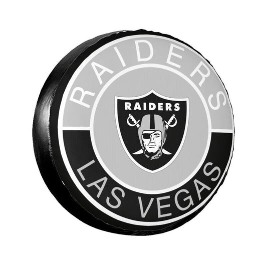 Las Vegas Raiders Printed tire protection cover car spare tire dust protection cover