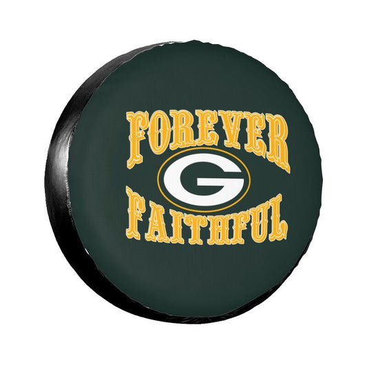 Green Bay Packers Printing car spare tire dust protection cover tire protection cover