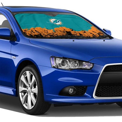 Miami Dolphins Print car front windshield sunshade car windshield sunshade (multi size)