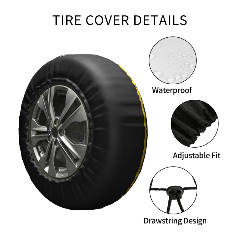 Pittsburgh Steelers Printing car tire covers waterproof and dustproof protective covers