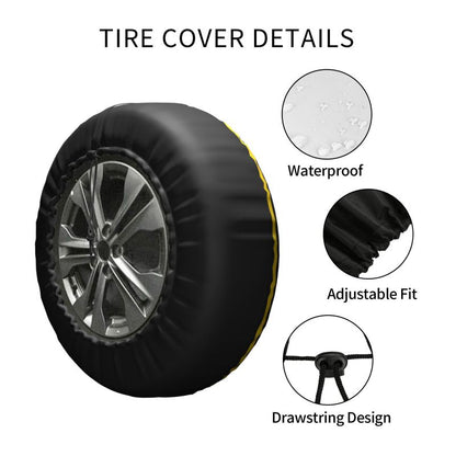 Pittsburgh Steelers Printing car tire covers waterproof and dustproof protective covers