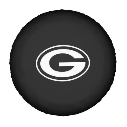 Green Bay Packers 2 Printing tire protection cover car sun protection tire protection covers