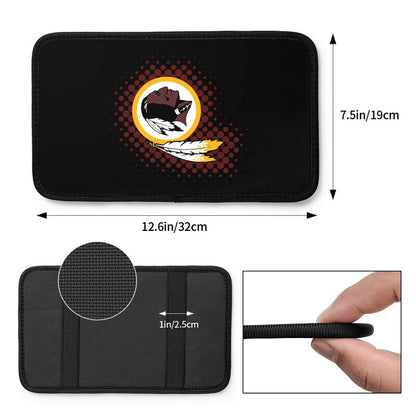 Washington Redskins Printed car armrest box cushion armrest protective cover