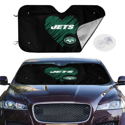 New York Jets Printing is suitable car front windshield sunshades Car windshield sunshades