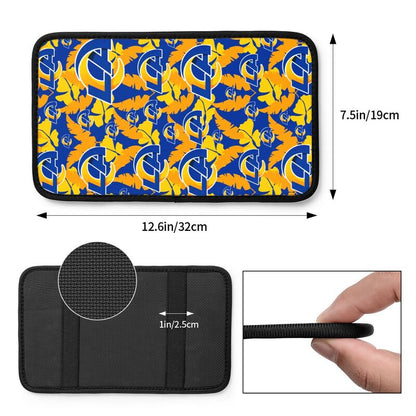 Los Angeles Rams printing Center console armrest pad car armrest protective cover car