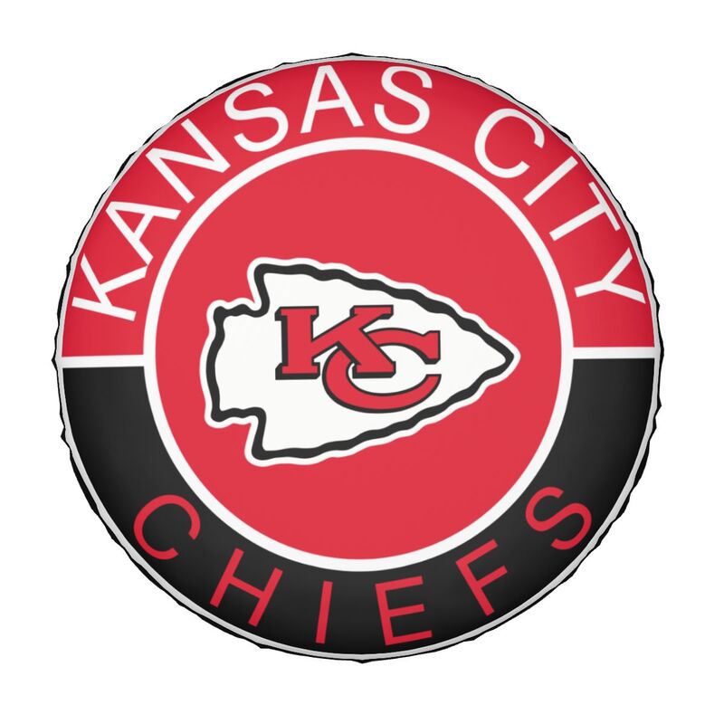 Kansas City Chiefs Printed tire protection cover car spare tire dust protection covers