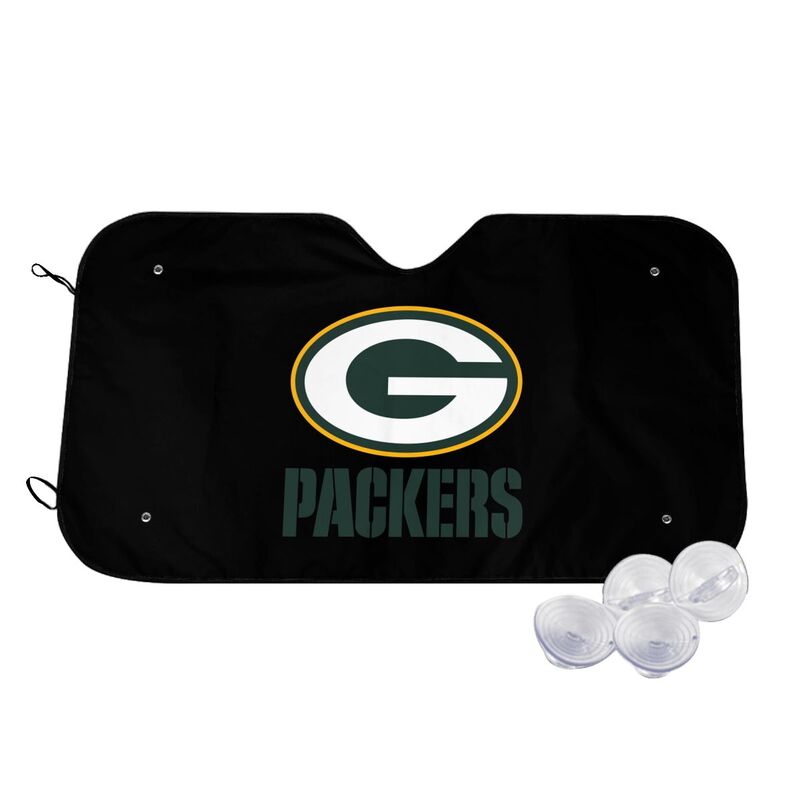 Green Bay Packers Printed car windshield sunshade (multi size)  front windshield sunshade