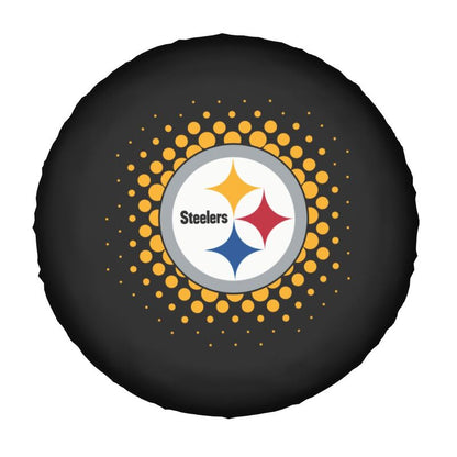 Pittsburgh Steelers Printing tire protection cover car sun protection tire protection cover
