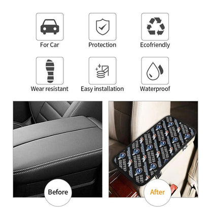 Denver Broncos Printing car armrest box protective pad