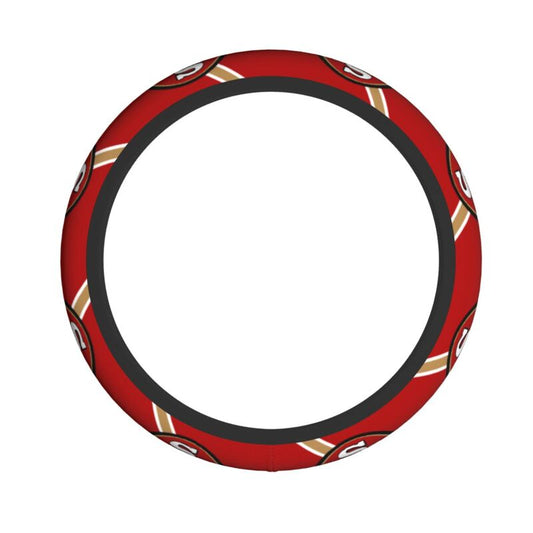 San Francisco 49ers 1 Printed breathable anti slip cover elastic steering wheel cover