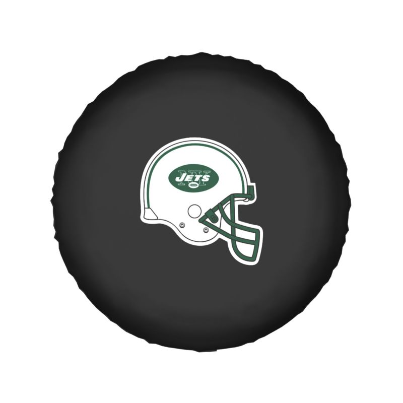 New York Jets 3 Car tire protective cover waterproof and dustproof tire cover