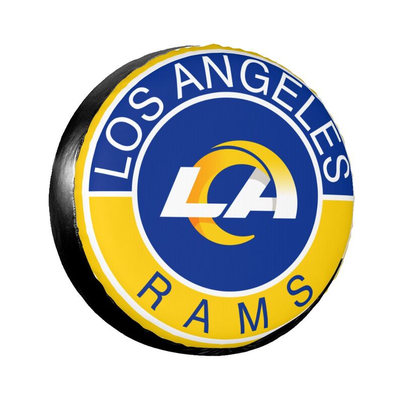 Los Angeles Rams Printed tire protection cover car spare tire dust protection covers