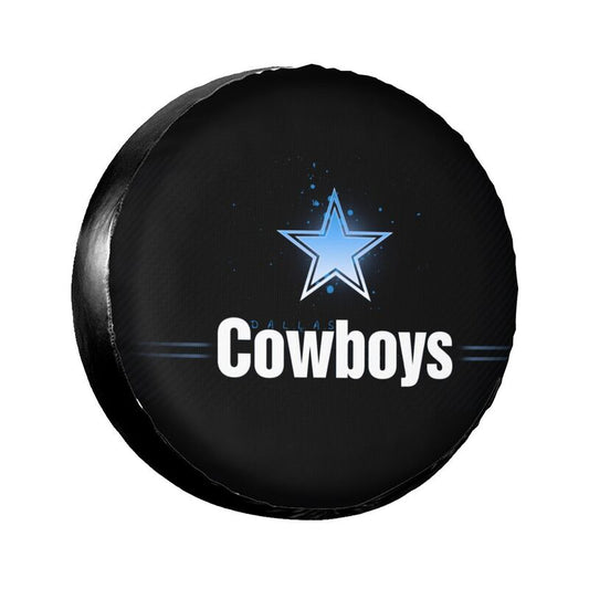 Dallas Cowboys 3 car dustproof sunscreen tyre protective cover Tyre protective cover