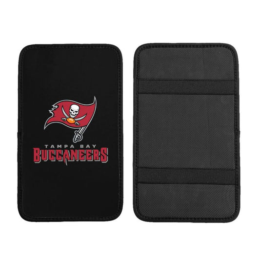 Car armrest box pad Tampa Bay Buccaneers 1 Printed center armrest box pad protective pad