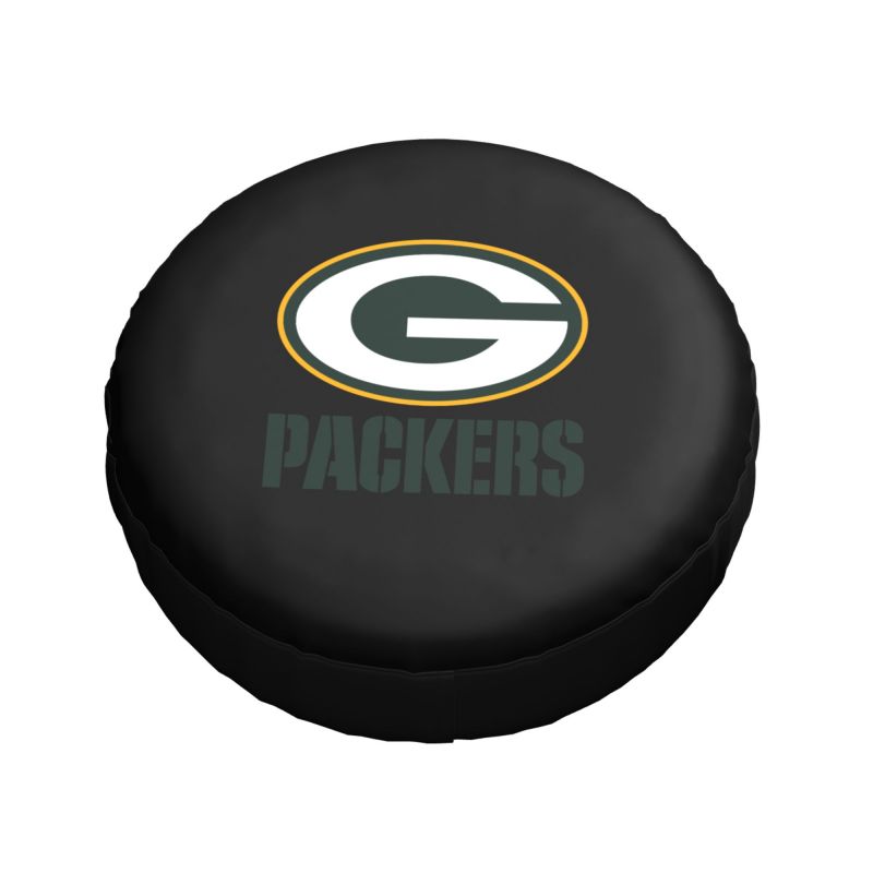 Green Bay Packers Car tire protective cover waterproof and dustproof tire cover