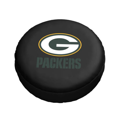 Green Bay Packers Car tire protective cover waterproof and dustproof tire cover