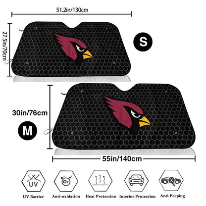 Arizona Cardinals Printed is suitable front Car windshield sunshades Car windshield sunshades