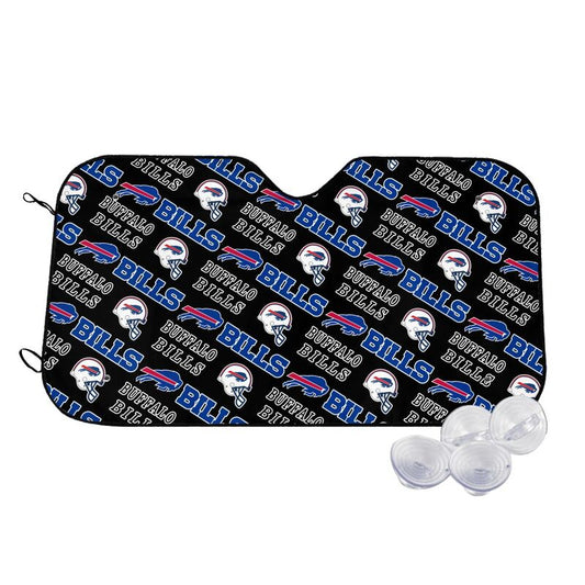 Buffalo Bills 4 Printed suitable for front Car windshield sunshades Car windshield sunshades