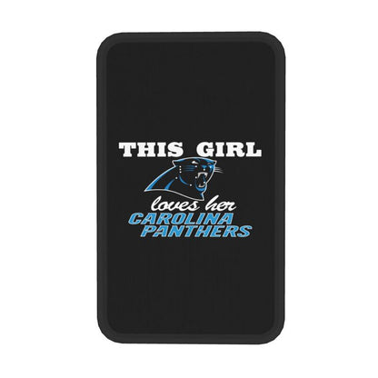 Carolina Panthers Printing car center console pad car armrest protective cover