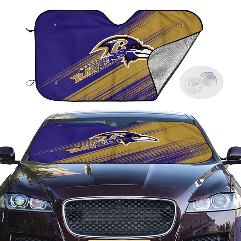 Baltimore Ravens Print car windshield sunshade panel car windshield sunshade cover multiple sizes